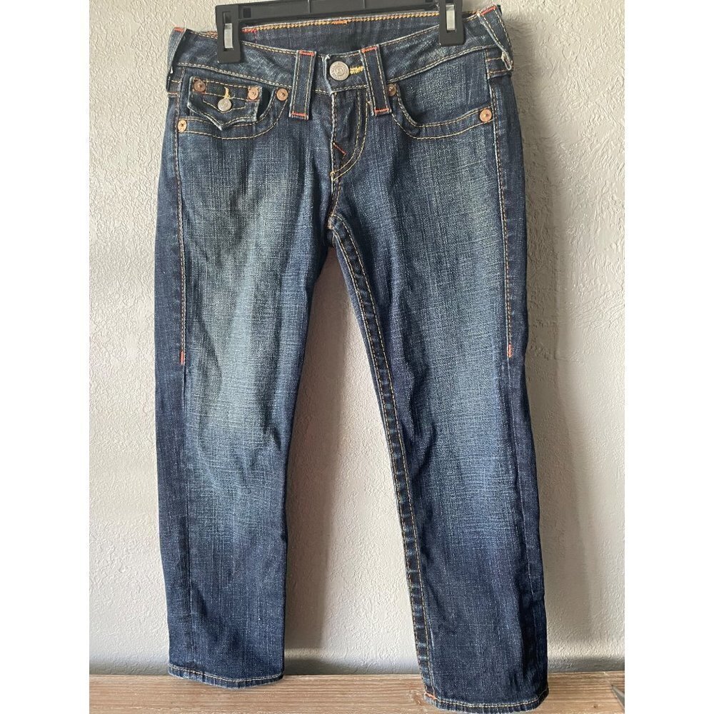 True Religion blue Jeans women’s Lilly  size 25 relaxed casual Made in USA